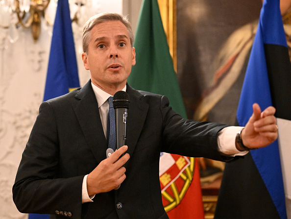 João Fonseca Santos from European Investment Bank at  iInternational Conference In Lisbon. October 2025. Source: gettyimages